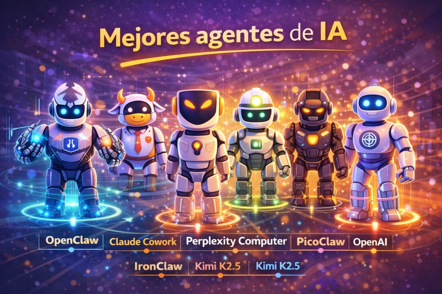 Los mejores agentes de IA en 2026: comparativa completa de OpenClaw ...